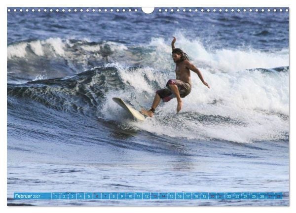 Produktbild: Hawaii&acute;s Surfer (Wandkalender 2027 DIN A3 quer), CALVENDO Monatskalender