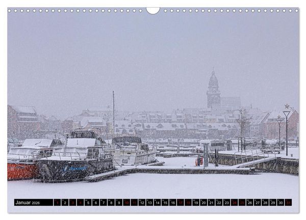 Produktbild: Waren (M&uuml;ritz) in der Mecklenburgischen Seenplatte (Wandkalender 2026 DIN A3 quer), CALVENDO Monatskalender