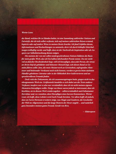 Produktbild: Die Welt von The Witcher