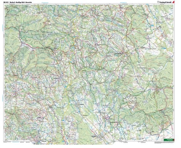 Produktbild: Freytag & berndt Wanderkarte Wechsel - Bucklige Welt - Bernstein 1:50.000