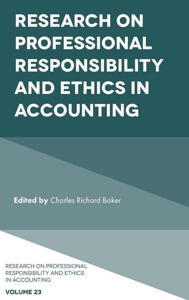 Produktbild: Research on Professional Responsibility and Ethics in Accounting