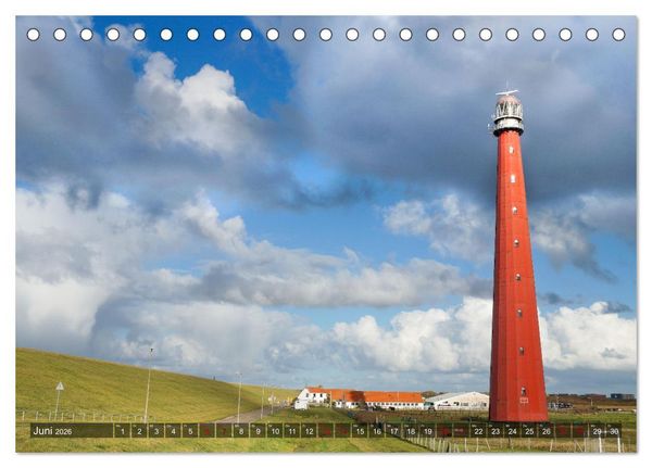Produktbild: Ferien in Holland (Tischkalender 2026 DIN A5 quer), CALVENDO Monatskalender