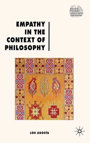Produktbild: Empathy in the Context of Philosophy