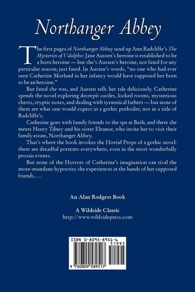 Produktbild: Northanger Abbey by Jane Austen, Fiction, Literary, Classics