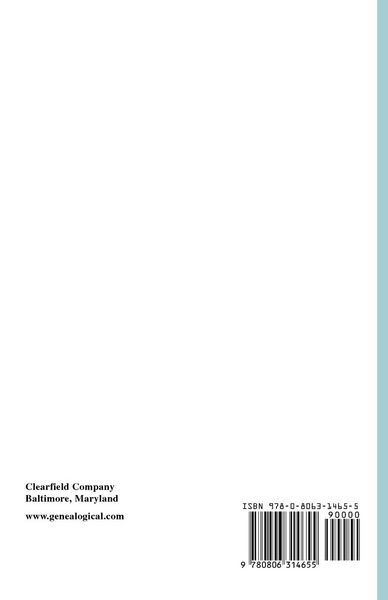 Produktbild: Old Churches, Ministers and Families of Virginia. in Two Volumes. Volume I (Reprinted with Digested Index and Genealogical Guide Compiled by Jennings