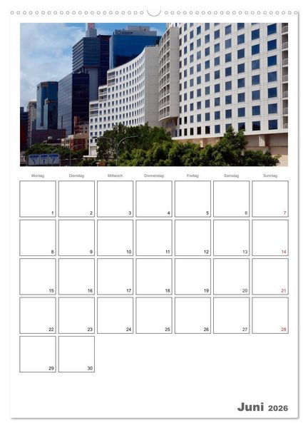 Produktbild: SYDNEY Terminplaner (Wandkalender 2026 DIN A2 hoch), CALVENDO Monatskalender