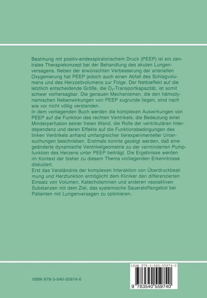 Produktbild: Herzfunktion unter Beatmung