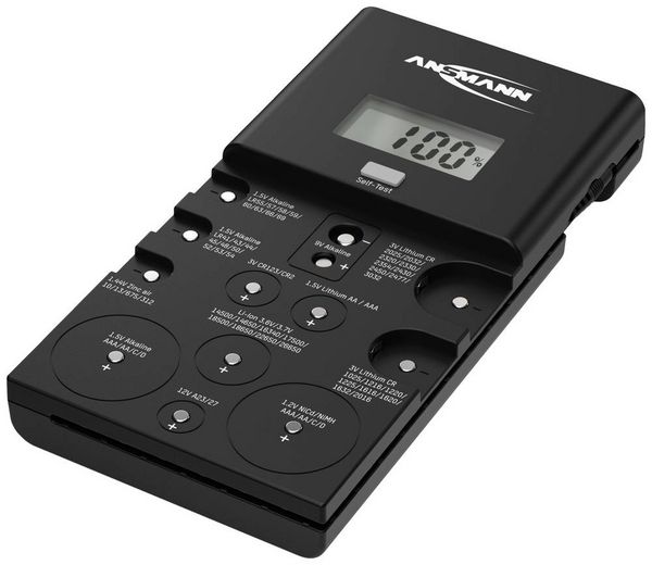 Produktbild: Ansmann Batterietester Energy Check LCD 1900-0100