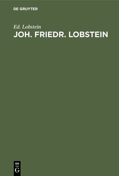 Produktbild: Joh. Friedr. Lobstein