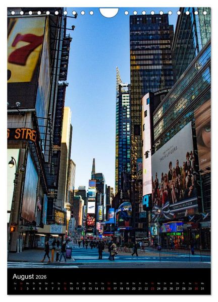 Produktbild: New York - Blickwinkel (Wandkalender 2026 DIN A4 hoch), CALVENDO Monatskalender