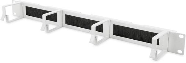 Produktbild: Digitus DN-97662 19 Zoll Netzwerkschrank-Kabelf&uuml;hrung 1 HE Grau, Lichtgrau (RAL 7035)