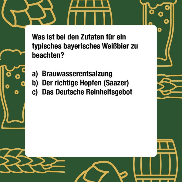 Produktbild: Das Weizenbier-Quiz