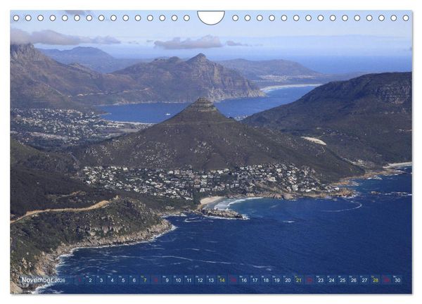 Produktbild: S&uuml;dafrika - K&uuml;stenflug von Kapstadt bis Dyker Island (Wandkalender 2026 DIN A4 quer), CALVENDO Monatskalender