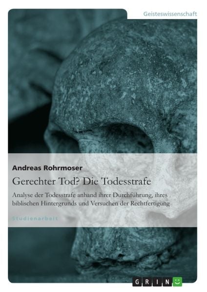 Produktbild: Gerechter Tod? Die Todesstrafe