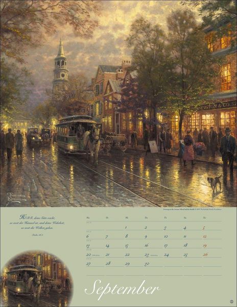 Produktbild: Thomas Kinkade: Land im Licht Kalender 2027