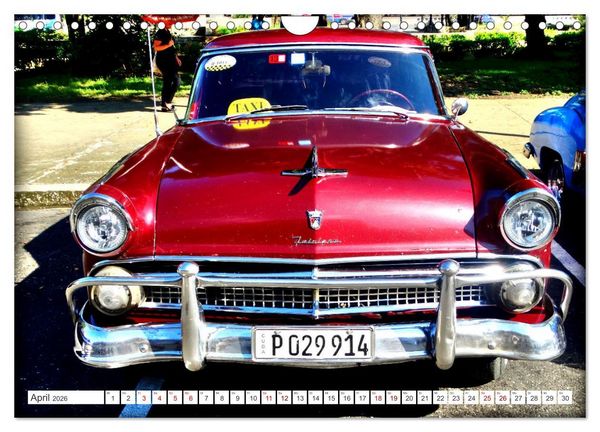 Produktbild: FAIRLANE '55 (Wandkalender 2026 DIN A4 quer), CALVENDO Monatskalender