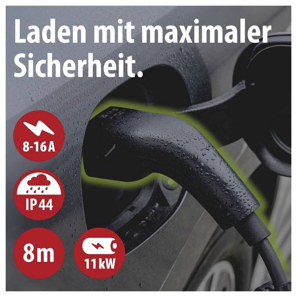 Produktbild: Brennenstuhl eMobility Ladekabel Typ 2 Mode 2 16A 11kW