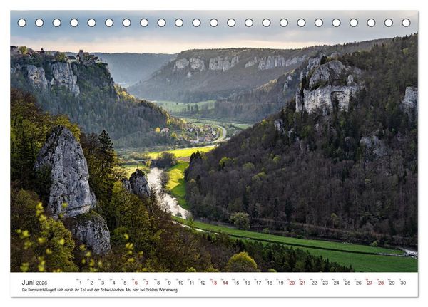 Produktbild: Sehenswertes Baden-W&uuml;rttemberg (Tischkalender 2026 DIN A5 quer), CALVENDO Monatskalender
