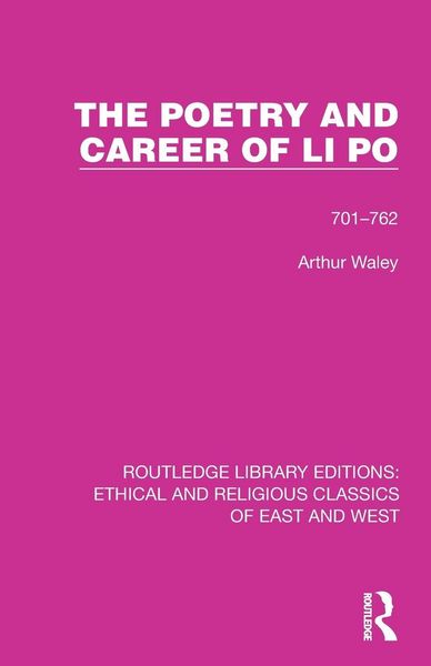 Produktbild: The Poetry and Career of Li Po