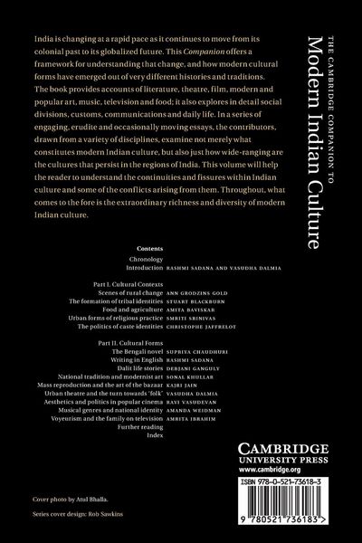 Produktbild: The Cambridge Companion to Modern Indian Culture