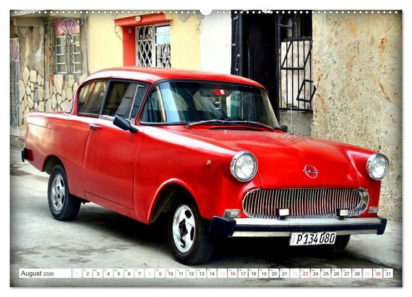 Produktbild: OPEL REKORD P1 (Wandkalender 2026 DIN A2 quer), CALVENDO Monatskalender