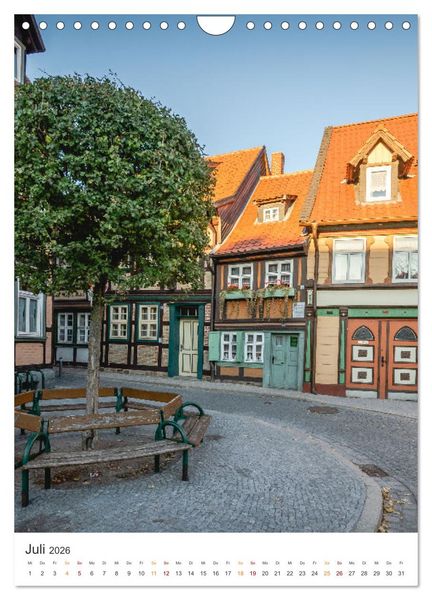 Produktbild: Stadt Wernigerode (Wandkalender 2026 DIN A4 hoch), CALVENDO Monatskalender