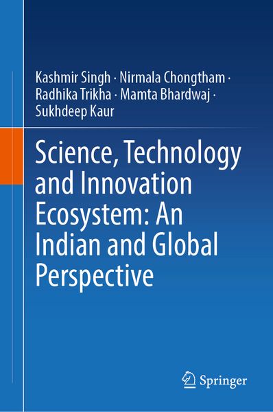 Produktbild: Science, Technology and Innovation Ecosystem: An Indian and Global Perspective