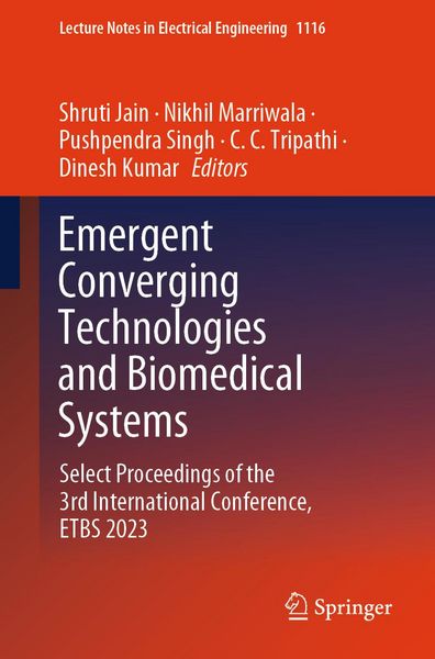 Produktbild: Emergent Converging Technologies and Biomedical Systems