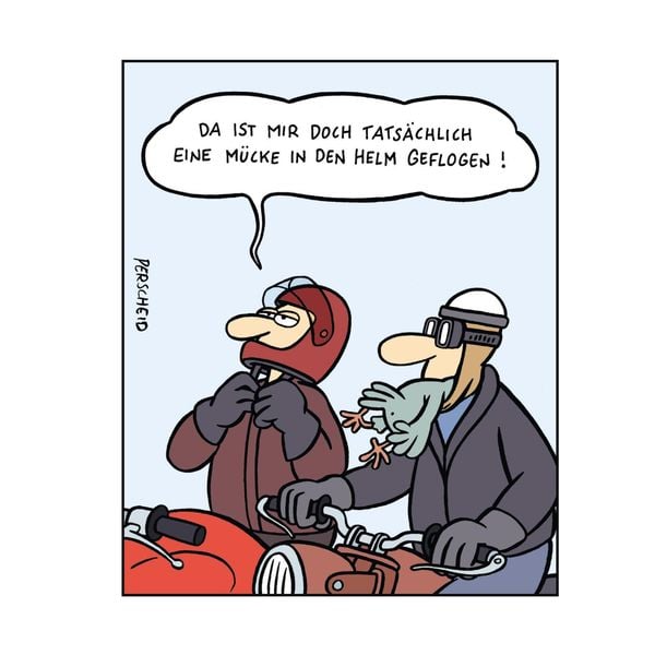 Produktbild: Perscheids Schrauber-Buch: Cartoons zum Zweirad