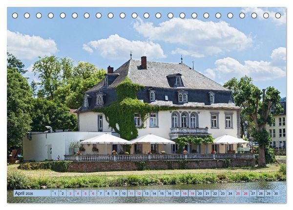 Produktbild: Idyllisches Saarburg (Tischkalender 2026 DIN A5 quer), CALVENDO Monatskalender