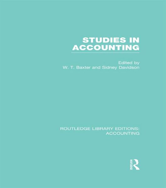 Produktbild: Studies in Accounting