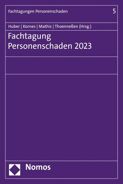Produktbild: Fachtagung Personenschaden 2023
