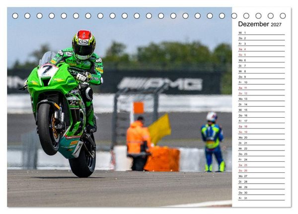 Produktbild: Faszination Superbikes (Tischkalender 2027 DIN A5 quer), CALVENDO Monatskalender