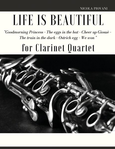 Produktbild: Life is beautiful for Clarinet Quartet