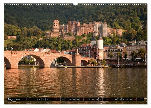 Produktbild: Deutschlands Fl&uuml;sse (Wandkalender 2026 DIN A2 quer), CALVENDO Monatskalender