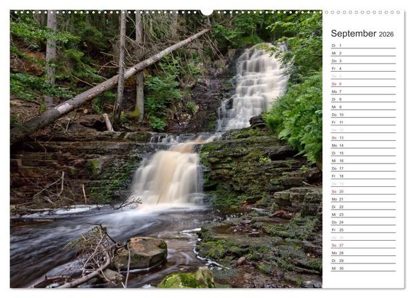 Produktbild: Unterwegs in Schweden (hochwertiger Premium Wandkalender 2026 DIN A2 quer), Kunstdruck in Hochglanz