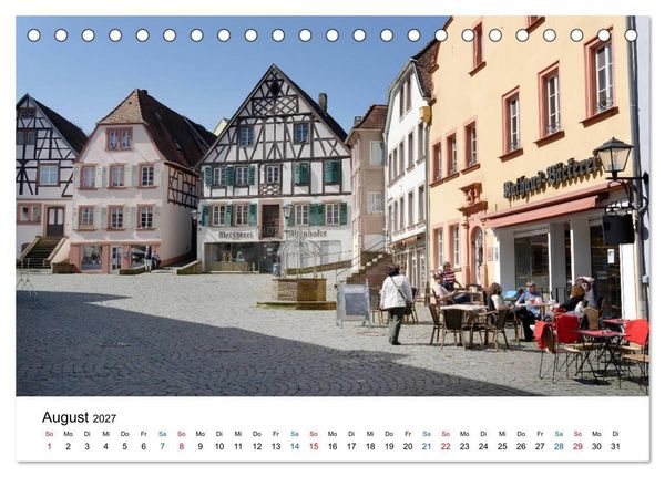 Produktbild: Ottweiler - Barockperle im Saarland (Tischkalender 2027 DIN A5 quer), CALVENDO Monatskalender