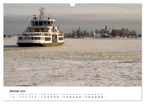 Produktbild: Finnland: Land der 1000 Seen (Wandkalender 2026 DIN A3 quer), CALVENDO Monatskalender