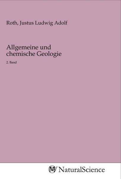 Produktbild: Allgemeine und chemische Geologie