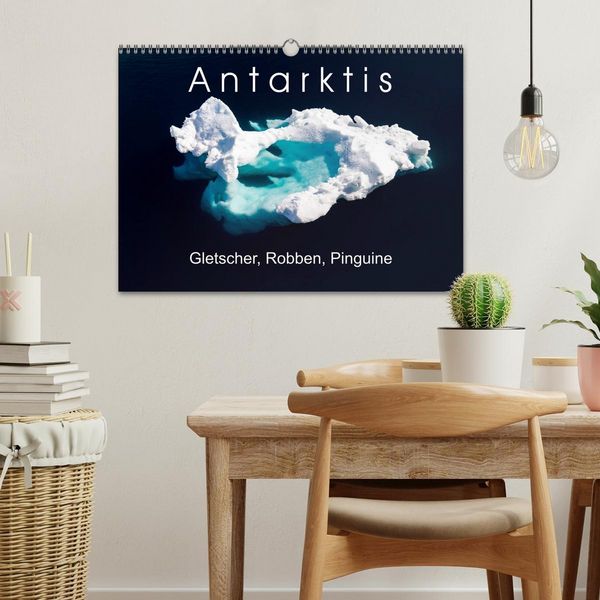 Produktbild: Antarktis Gletscher, Robben, Pinguine (Wandkalender 2026 DIN A3 quer), CALVENDO Monatskalender