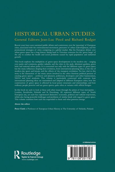 Produktbild: The European City and Green Space