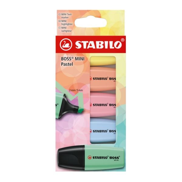Produktbild: STABILO Textmarker BOSS MINI Pastel