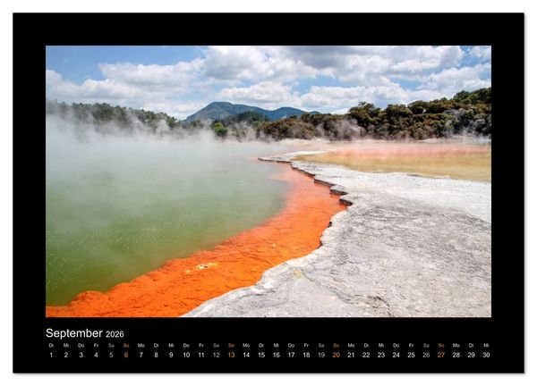 Produktbild: Neuseeland - Wunderwelt der Natur (Wandkalender 2026 DIN A4 quer), CALVENDO Monatskalender