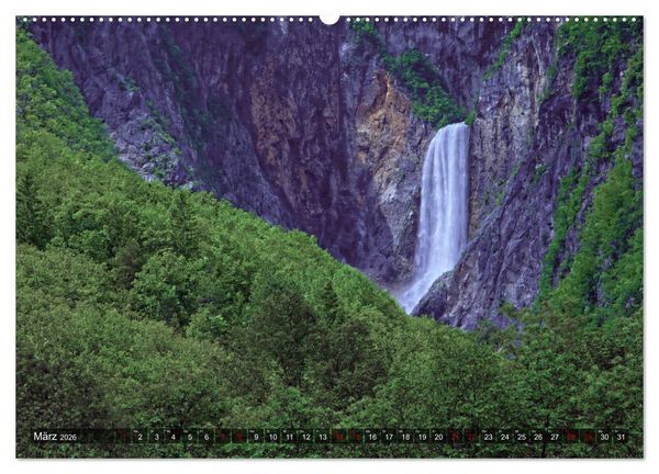 Produktbild: Slowenien - Soca Tal (hochwertiger Premium Wandkalender 2026 DIN A2 quer), Kunstdruck in Hochglanz