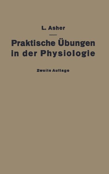 Produktbild: Praktische &Uuml;bungen in der Physiologie