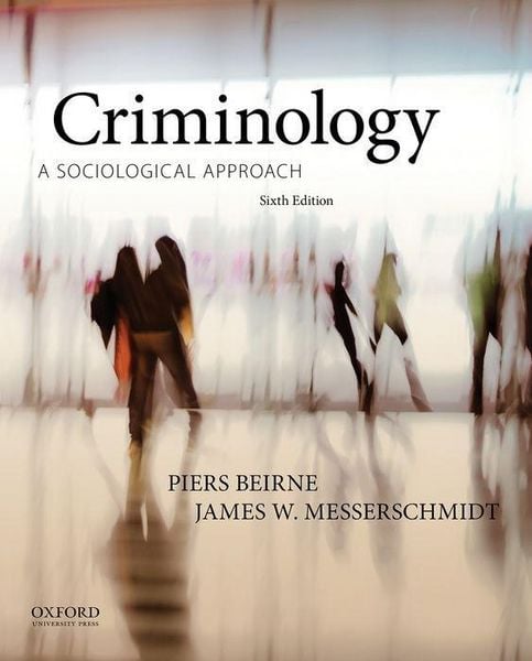 Produktbild: Criminology Rev/e 6/e