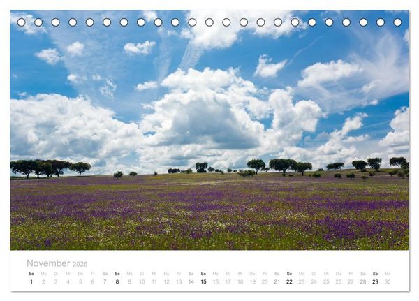 Produktbild: Portugal im Fr&uuml;hling (Tischkalender 2026 DIN A5 quer), CALVENDO Monatskalender