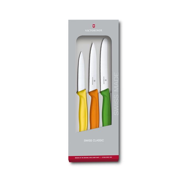 Victorinox Gemüsemesser-Set 3-teilig Swiss Classic