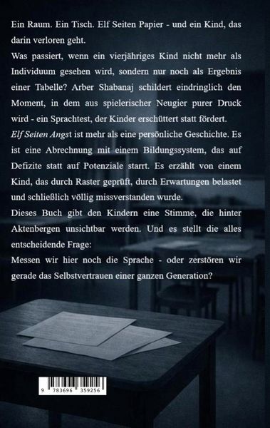 Produktbild: Elf Seiten Angst