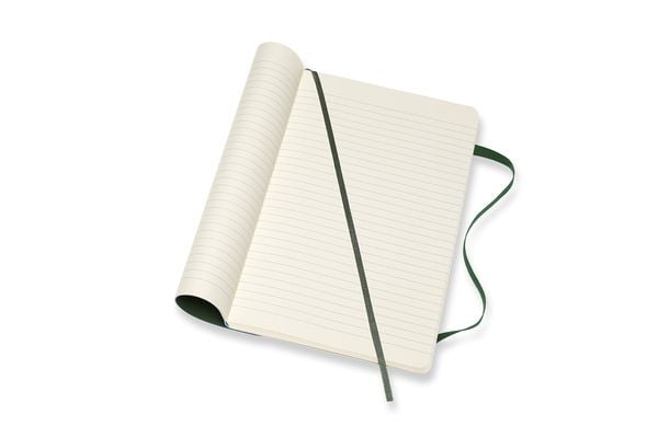 Produktbild: Moleskine Notizbuch Large/A5, Liniert, Myrtengr&uuml;n